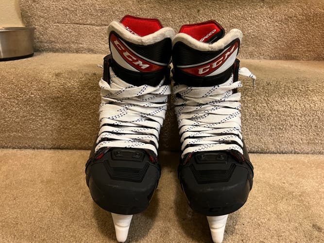 Used CCM Regular Width Size 7 JetSpeed FT4 Hockey Skates