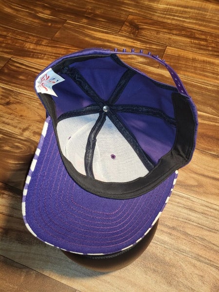 Vintage Rare Phoenix Suns NBA Zubaz Sports Vtg Hat Cap AJD Plain Logo Snapback