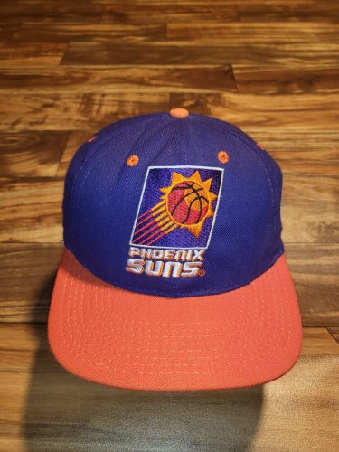 Vintage Phoenix Suns NBA Sports Basketball Fitted Hat Cap Size 7 1/4