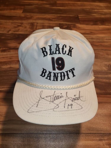 Vintage Steve Smith #19 Black Bandit Sprint Car Dirt Car Racing Hat Snapback Cap