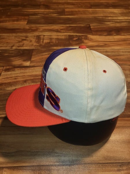 Vintage Rare Phoenix Suns Starter Tri Power NBA Sports Color Block Hat  Snapback