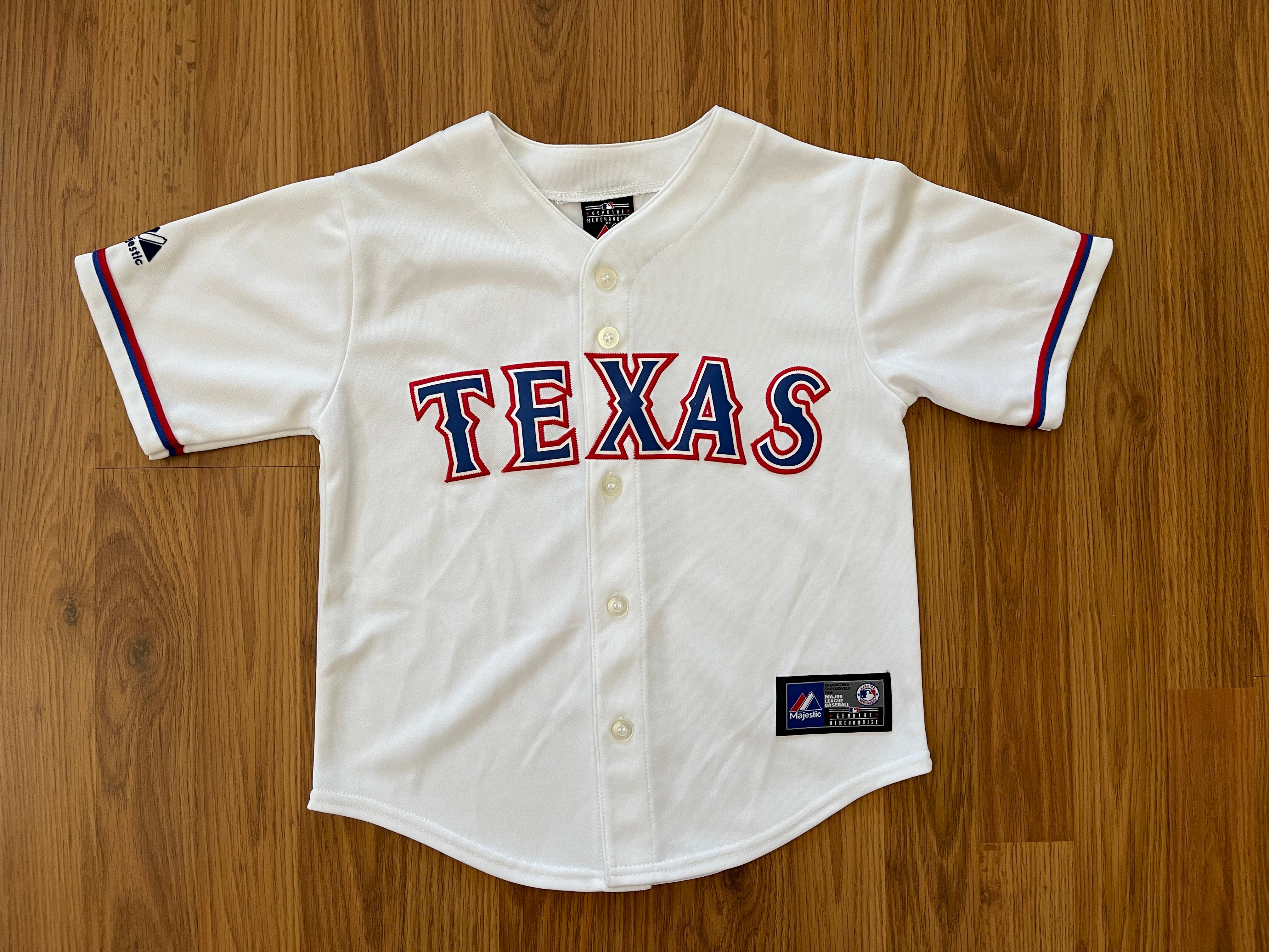 Majestic, Tops, Texas Rangers Yu Darvish Jersey