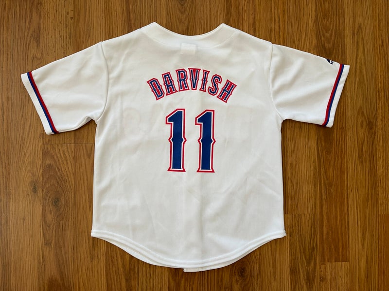Majestic T Shirt Yu Darvish 11 Texas Rangers Size L Holiday 