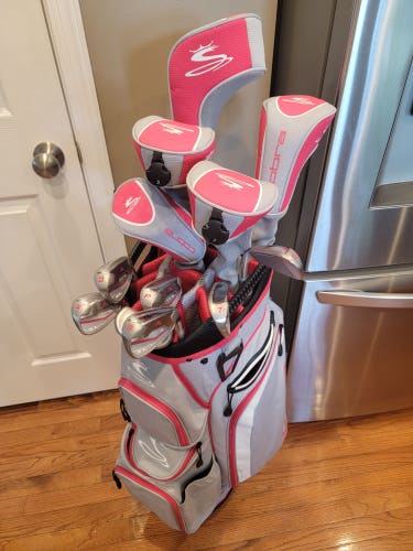 Used Women's Cobra XL Right Handed Clubs (Full Set) Ladies Flex 12 Pieces