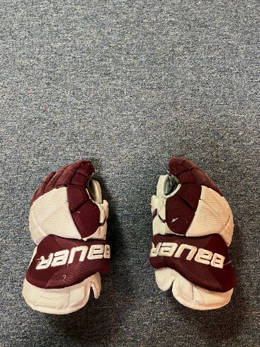 Pro stock Bauer vapor gloves