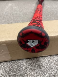 New BBCOR Certified 2022 DeMarini Alloy Voodoo One Bat (-3) 30 oz 33"