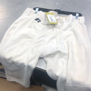 Russell Football Pants Adult 2X White