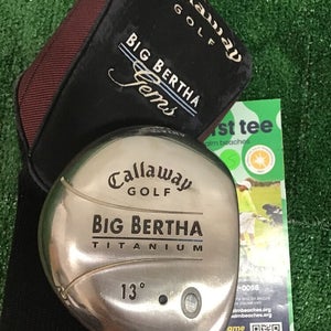 Callaway Big Bertha Gems Titanium Driver 13* With Ladies Graphite Shaft