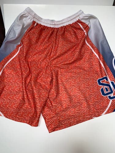 Syracuse Lacrosse Burnt Orange Jersey, shorts XL, Black Ducks XL