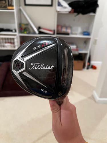 Men's Right Handed Stiff Flex 9.5 Loft 915D2 Driver