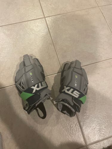 Goalie STX Cell V Custom HGR Lacrosse Gloves