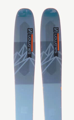 Used 2022 Salomon QST 98 skis w/ Marker Squire 11 bindings, Size: 169 (Option 220519)