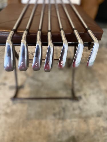 Mizuno MP-18 Custom Combo Iron Set, 4-6 MMC Fli-Hi, 7-9 MMC, PW MB, RH Stiff