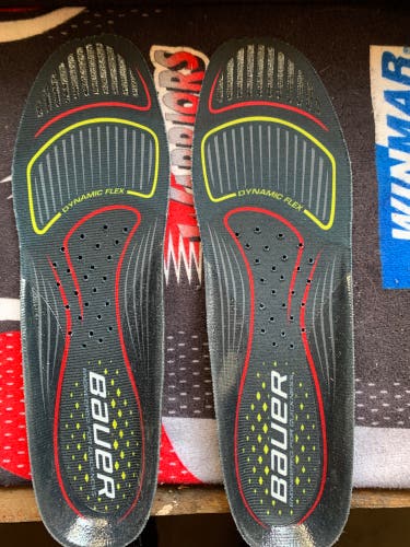 Bauer Dyna Flex skate insoles Size 7