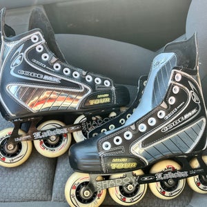 Tour Code MX roller hockey skates Size 6