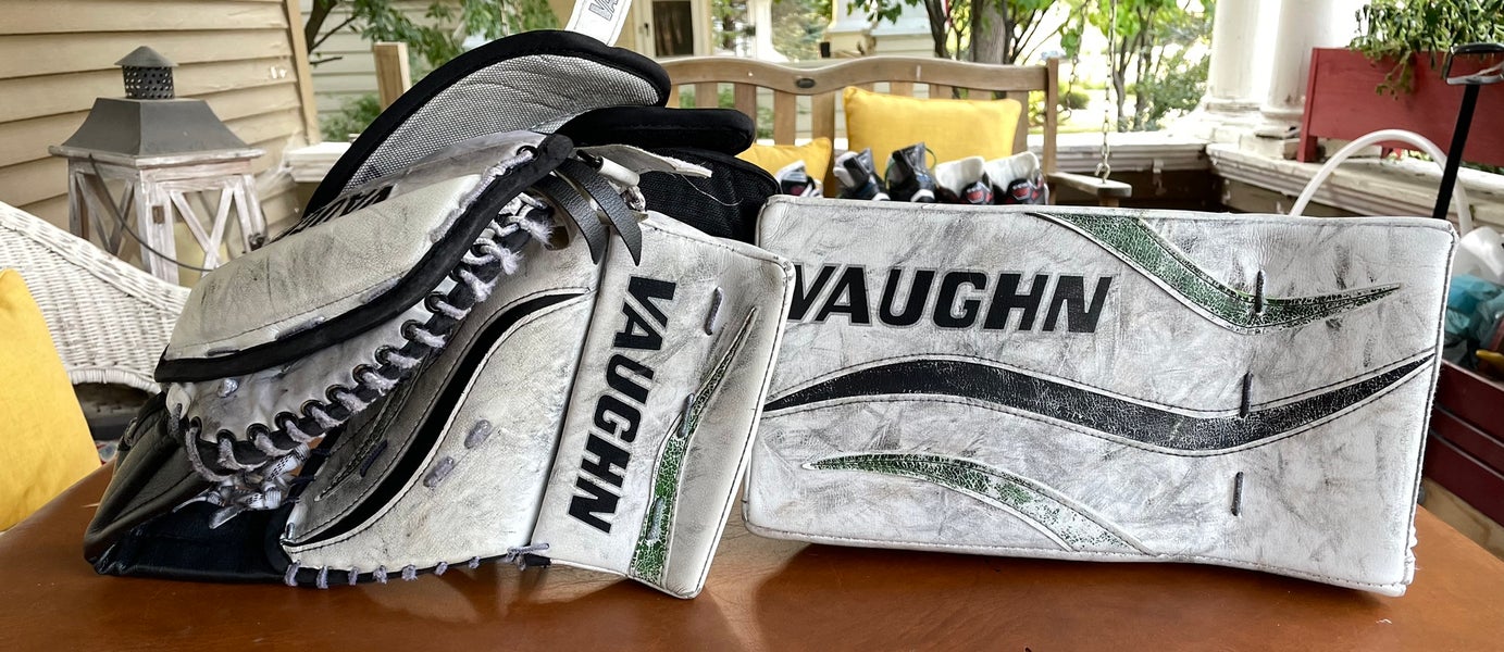 Used Vaughn Ventus LT68 Glove & Blocker Set