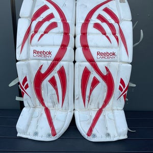 35" Reebok Pro Stock Larceny Goalie Leg Pads
