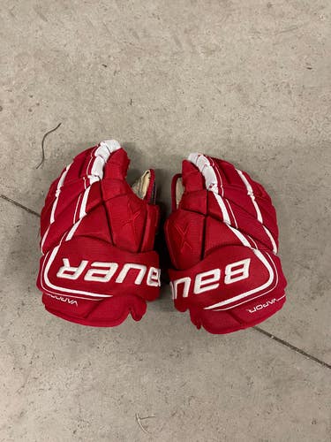 Used Bauer Vapor 1X Pro Lite Gloves 13" Pro Stock