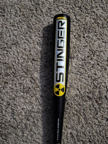 Used BBCOR Certified 2022 Alloy Stinger nuke 2 Bat (-3) 29 oz 32"