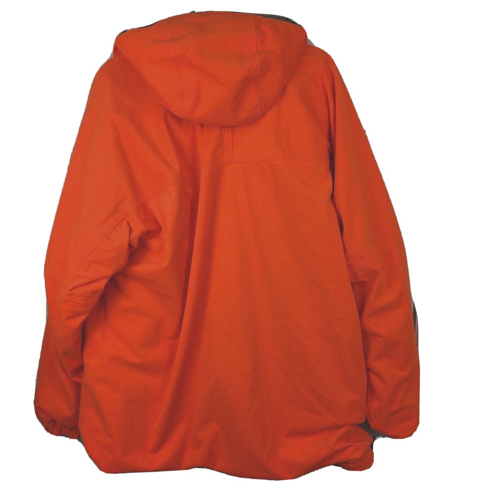 Columbia Blaze Orange 3-in-1 Hunting Jacket Silent Coat Zip Out Liner Size: XL