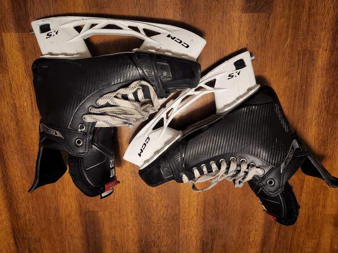 CCM 100k Pro CUSTOM Skates - Senior Size 8