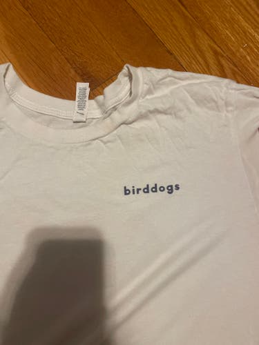 White bird dog shirt, never worn