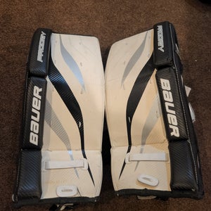 Used 22" Bauer Prodigy Goalie Leg Pads
