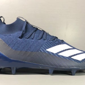 Adidas Adizero Football Cleats SM 8.0 Primeknit Navy Blue EF0295 Men's size 12