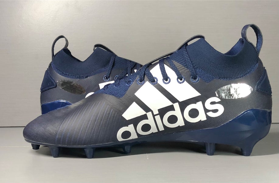Adidas Adizero Navy Blue And Gold Youth Football Cleats Adidas