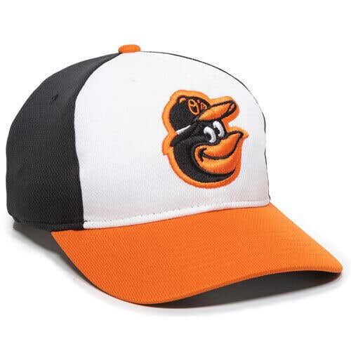 MLB Baltimore Orioles Raised Replica Mesh Baseball Hat Cap Style 350 Adult