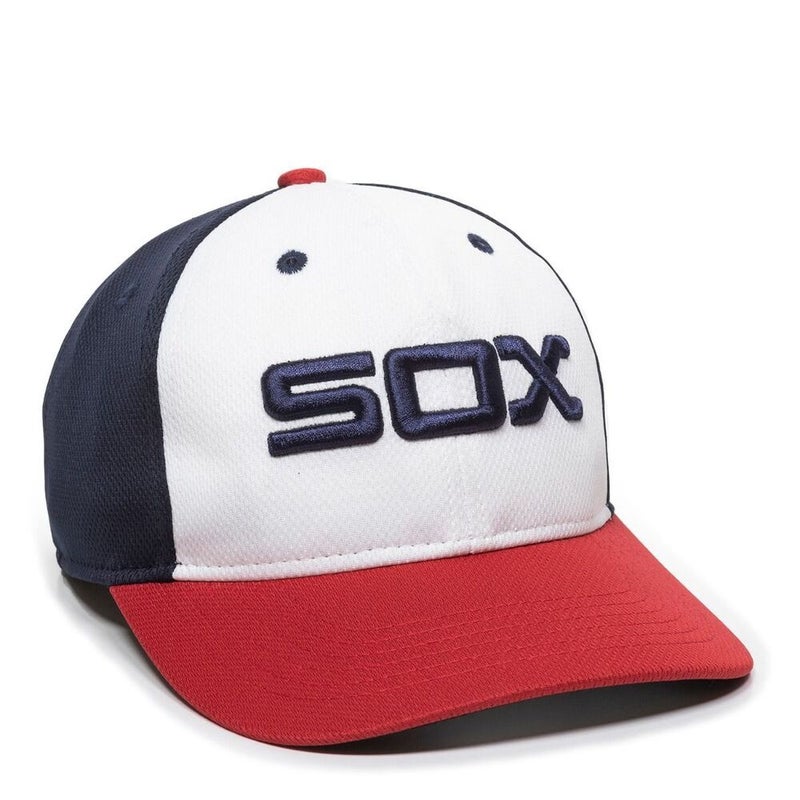 Vintage Rare Chicago White Sox MLB Black Dome Plain Logo Competitor Hat  Snapback | SidelineSwap