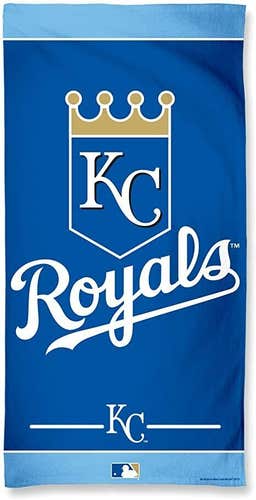MLB Kansas City Royals Vertical Logo Beach Towel 30"x60" WinCraft
