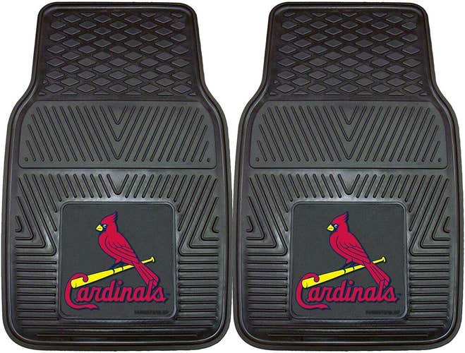 MLB St. Louis Cardinals Auto Front Floor Mats 1 Pair by Fanmats