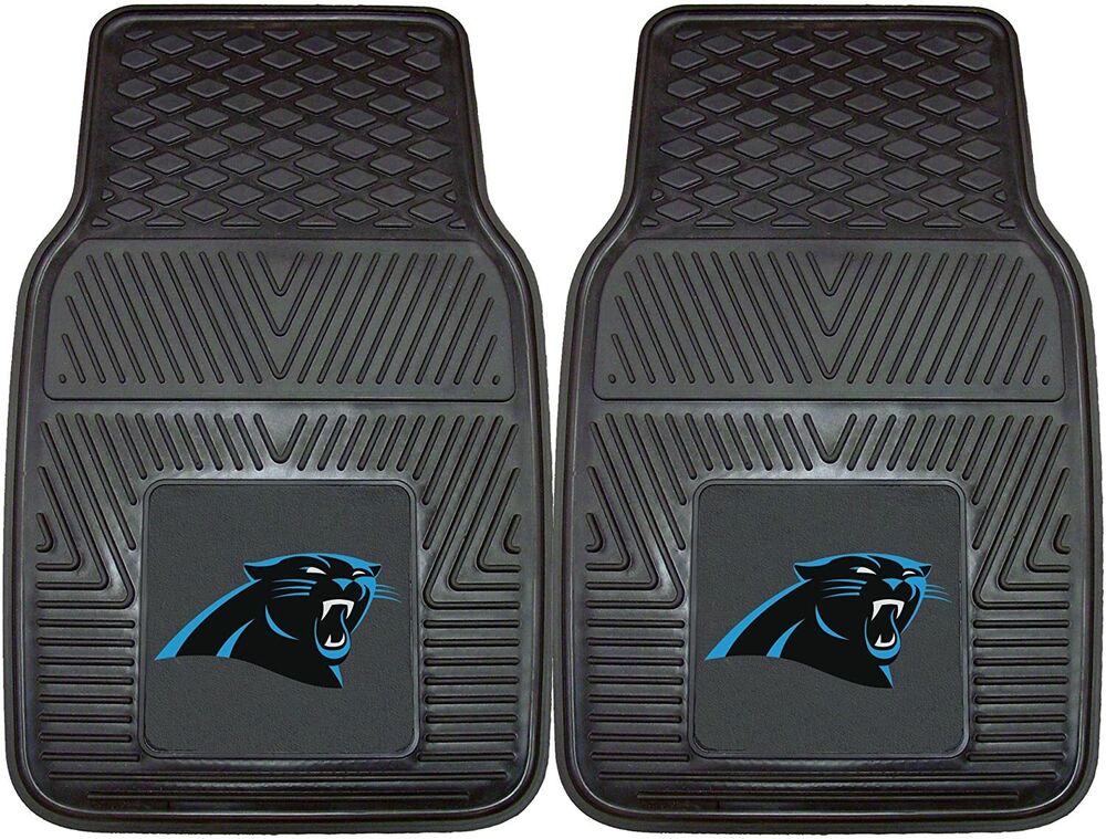 NFL Carolina Panthers Auto Front Floor Mats 1 Pair by Fanmats