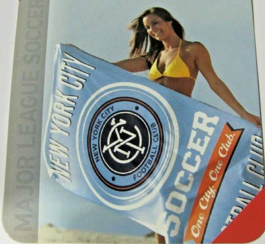 MLS New York City Football Club Vertical Logo Beach Towel 30"x60" WinCraft