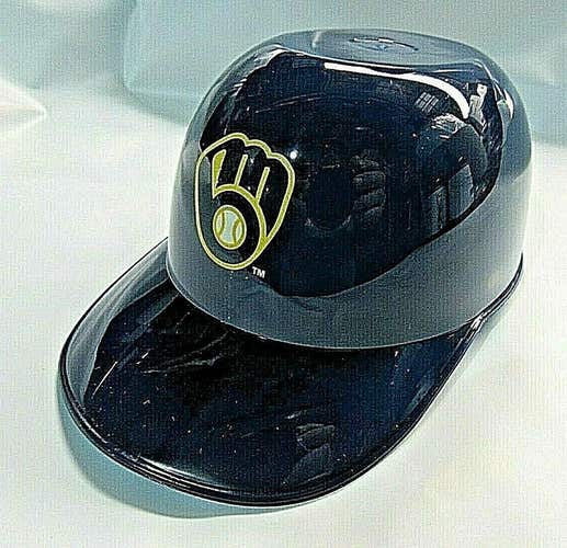 MLB Milwaukee Brewers Glove Logo Mini Batting Helmet Ice Cream Bowls Single