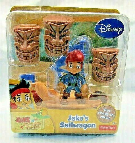 Disney's Jake and The Never Land Pirates Jake's Sailwagon Age 3+ by Fisher-Price