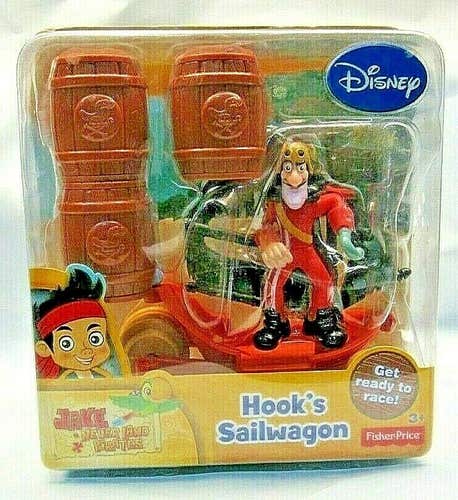 Disney's Jake and The Never Land Pirates Hook's Sailwagon Age 3+ by Fisher-Price