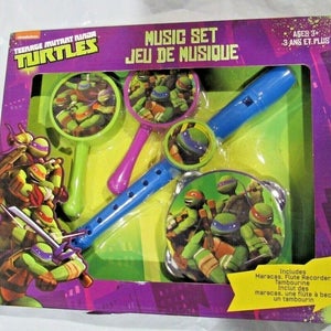 Teenage Mutant Ninja Turtles Music Set 4 Musical Instruments by What Kids Want!