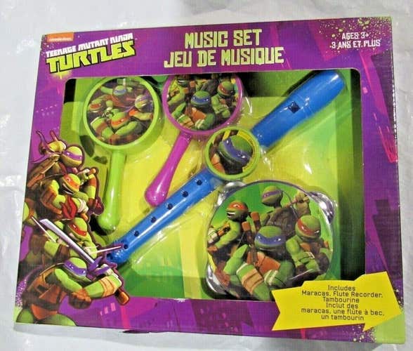 Teenage Mutant Ninja Turtles Music Set 4 Musical Instruments by What Kids Want!