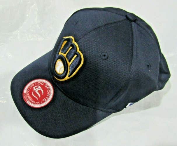MLB Milwaukee Brewers Raised Replica Mesh Baseball Hat Cap Style 350 Youth