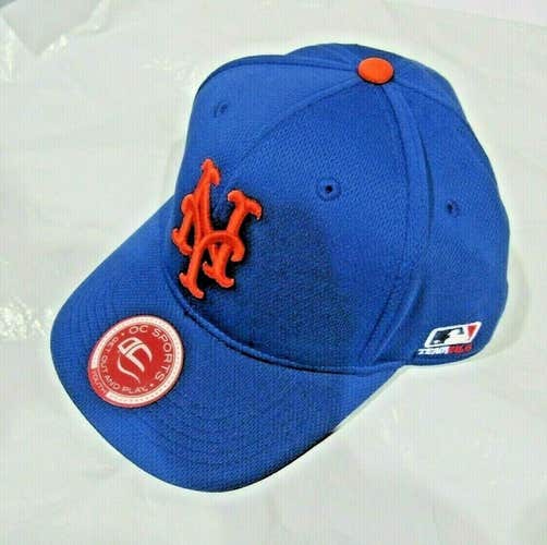 MLB New York Mets Raised Replica Mesh Baseball Hat Cap Style 350 Youth