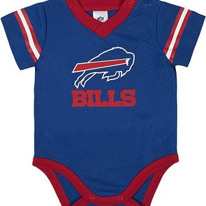 Gerber NFL Buffalo Bills Baby Dazzle Bodysuit size 3-6 Month 1 piece