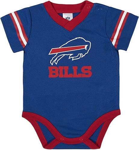 Gerber NFL Buffalo Bills Baby Dazzle Bodysuit size 3-6 Month 1 piece