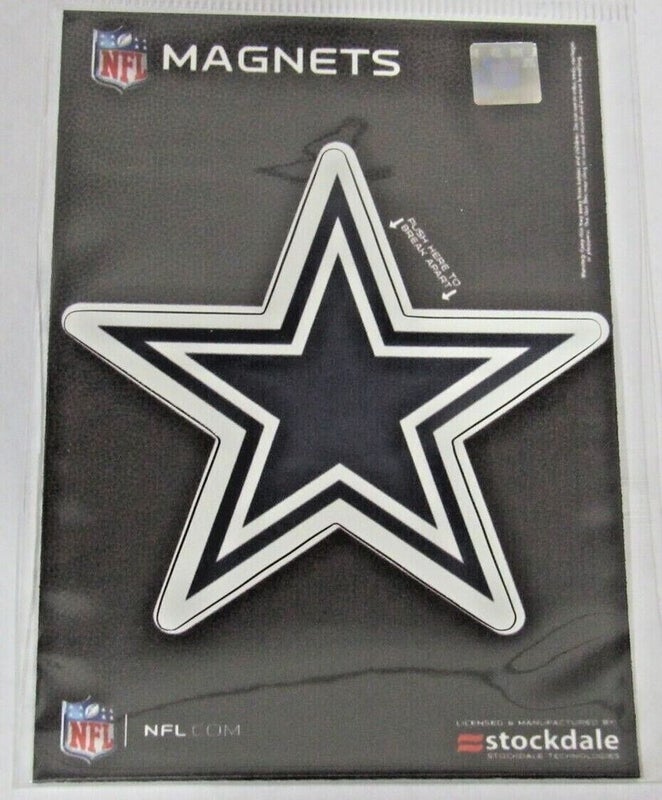 Dallas Cowboys Logo Inside or Outdoor 3"x3" Magnet