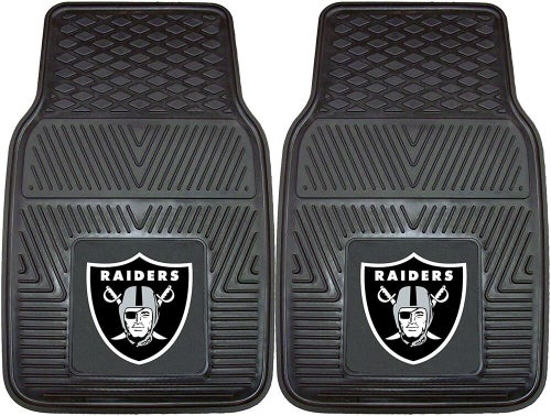 NFL Las Vegas Raiders Auto Front Floor Mats 1 Pair by Fanmats