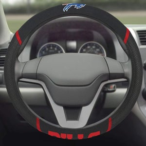 NFL Buffalo Bills Embroidered Mesh Steering Wheel Cover by FanMats