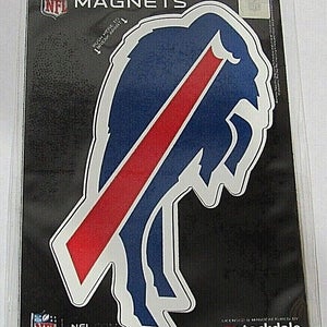 NFL Buffalo Bills Logo Inside or Outdoor 4"x2.5" Magnet