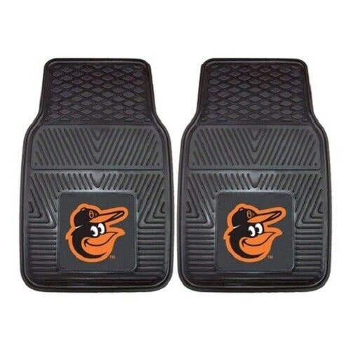 MLB Baltimore Orioles Auto Front Floor Mats 1 Pair by Fanmats