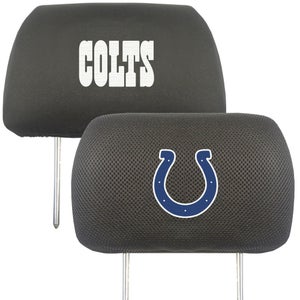 NFL Indianapolis Colts Head Rest Cover Double Side Embroidered Pair by Fanmats